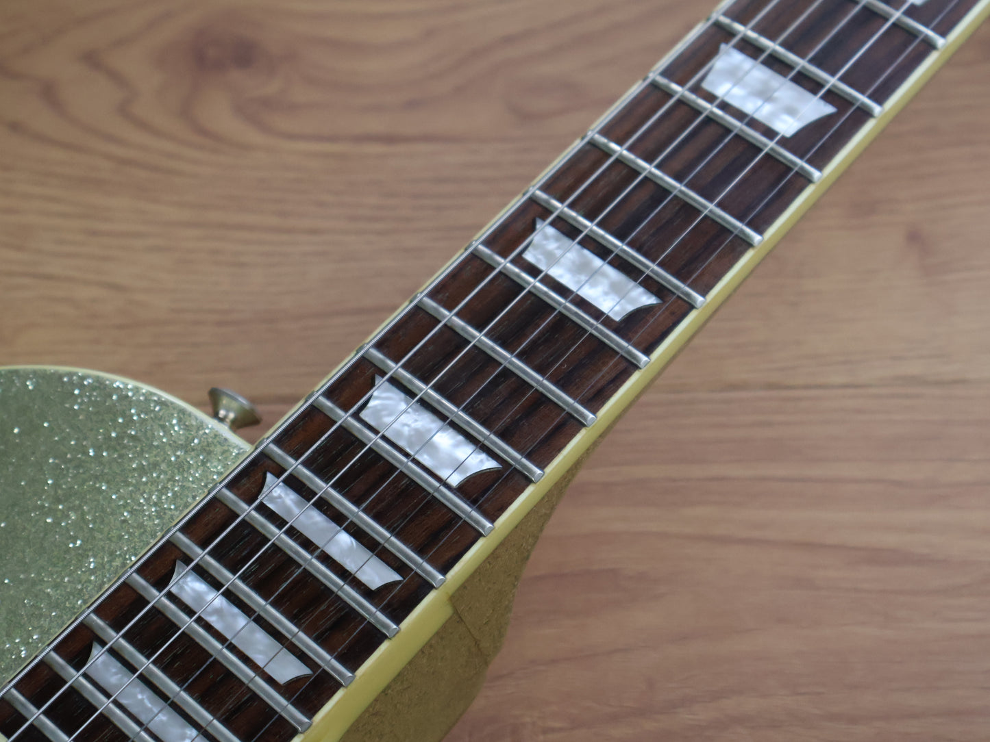 2009 Epiphone Limited Edition Custom Shop Les Paul Standard (Gold Sparkle Flake)