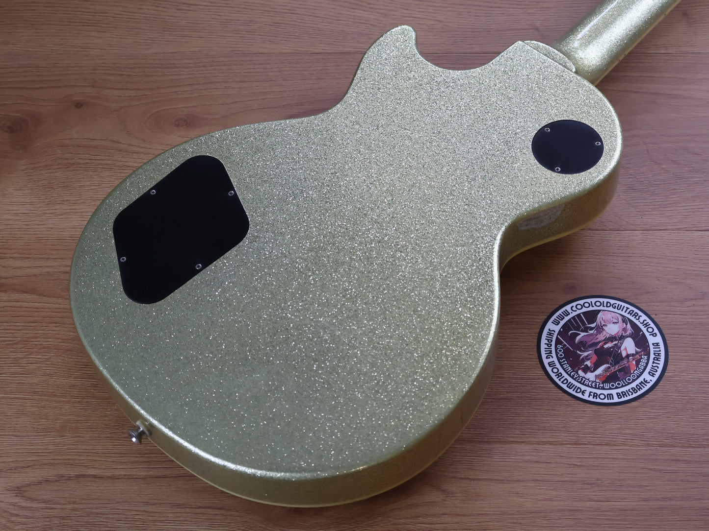 2009 Epiphone Limited Edition Custom Shop Les Paul Standard (Gold Sparkle Flake)
