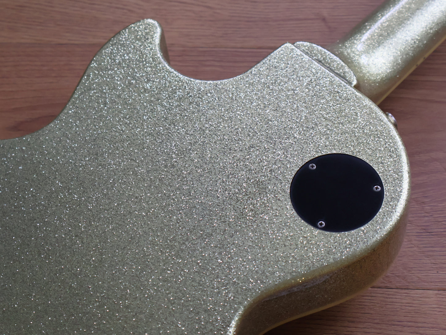 2009 Epiphone Limited Edition Custom Shop Les Paul Standard (Gold Sparkle Flake)