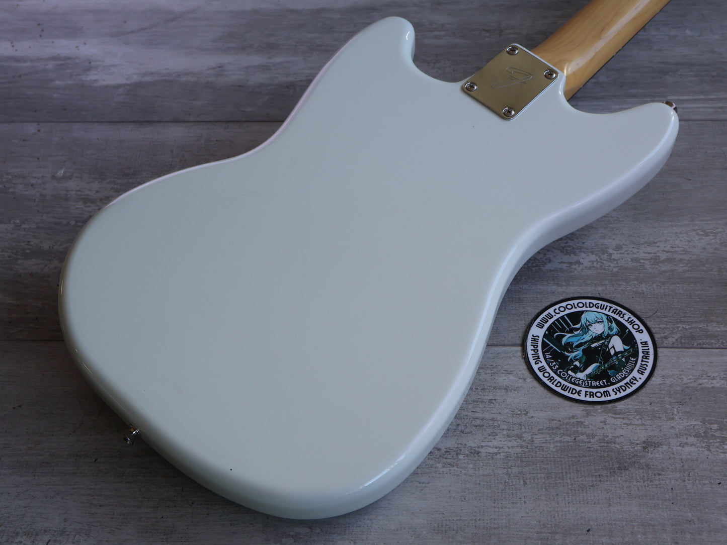 2025 Fender Japan Traditional '60s Mustang w/Hot Rails (Olympic White)