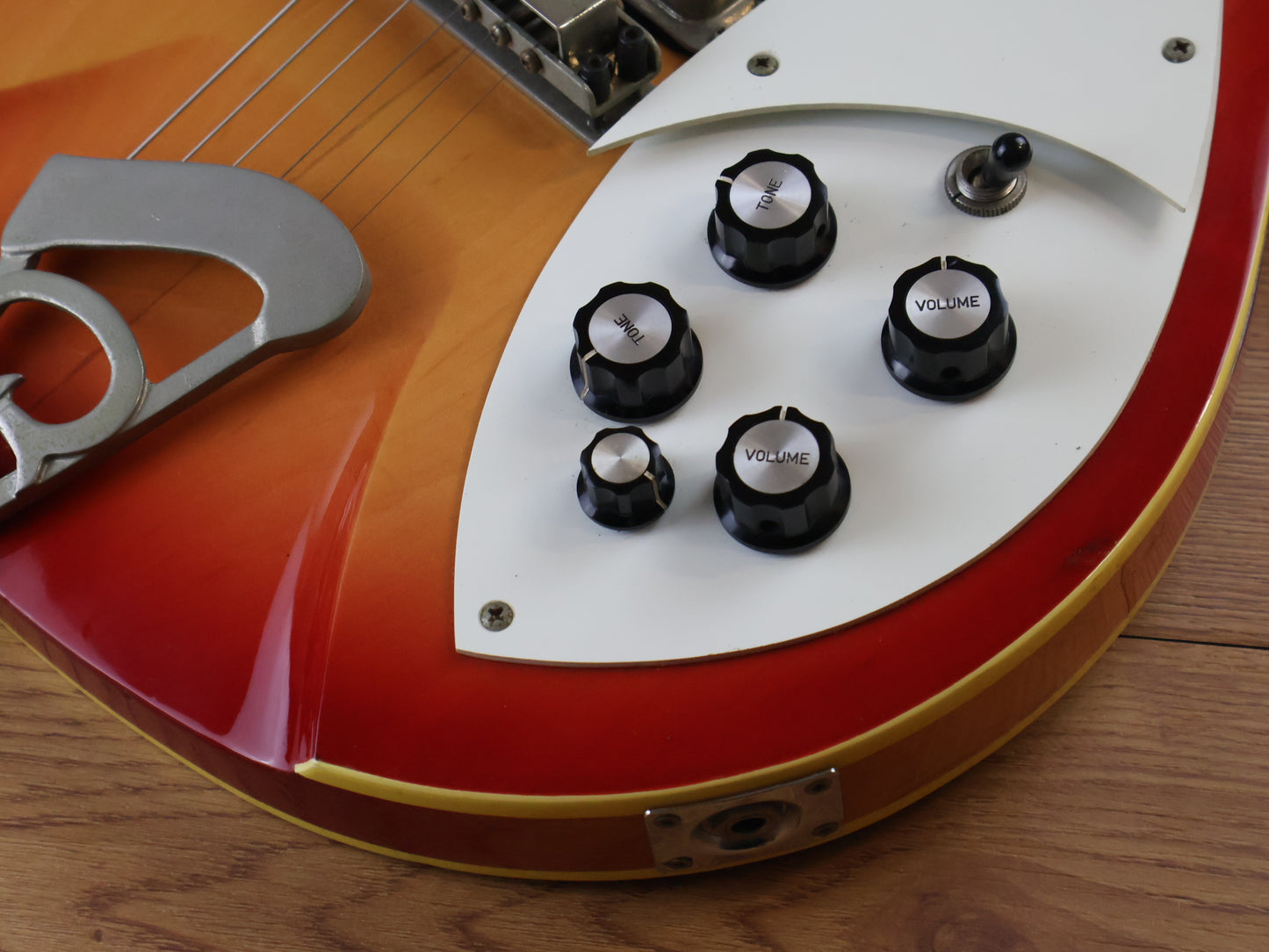 1991 Greco RG-100 Semi Hollowbody Double Cutaway (Fireglo)