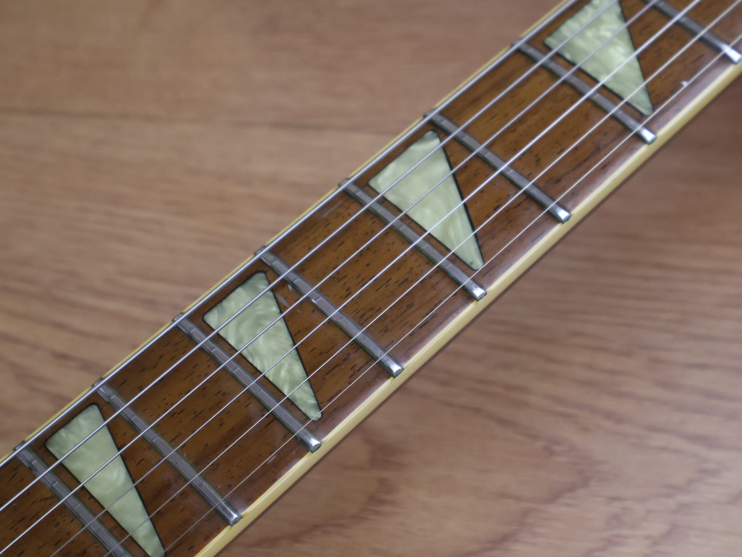 1991 Greco RG-100 Semi Hollowbody Double Cutaway (Fireglo)