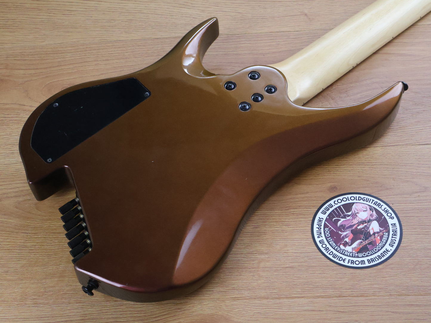 Legator Ghost G7FS 7-String Headless Multiscale Electric Guitar (Solar Eclipse)