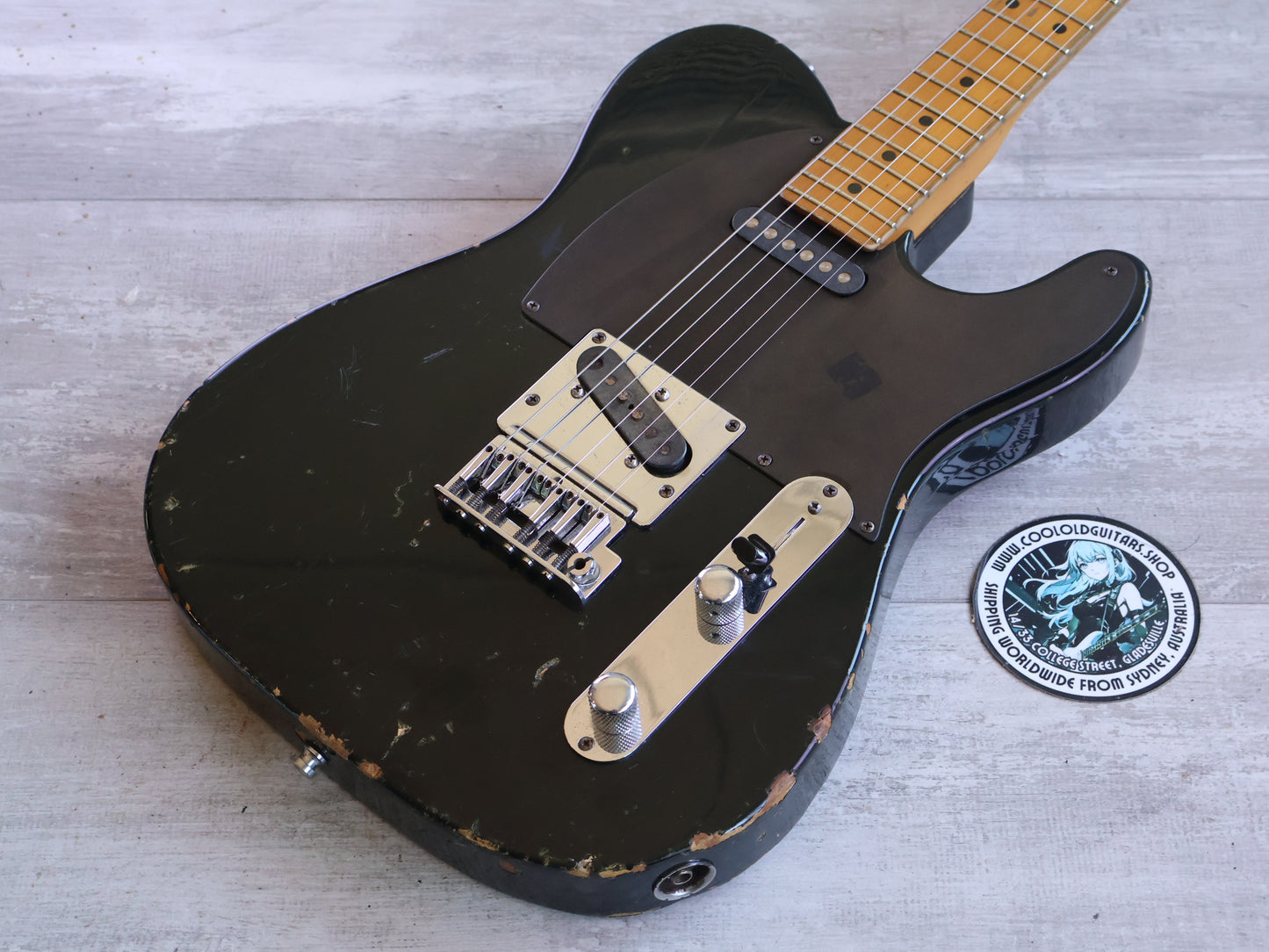 1983 Fender Japan "Dan Smith" Standard Elite Telecaster (Black)