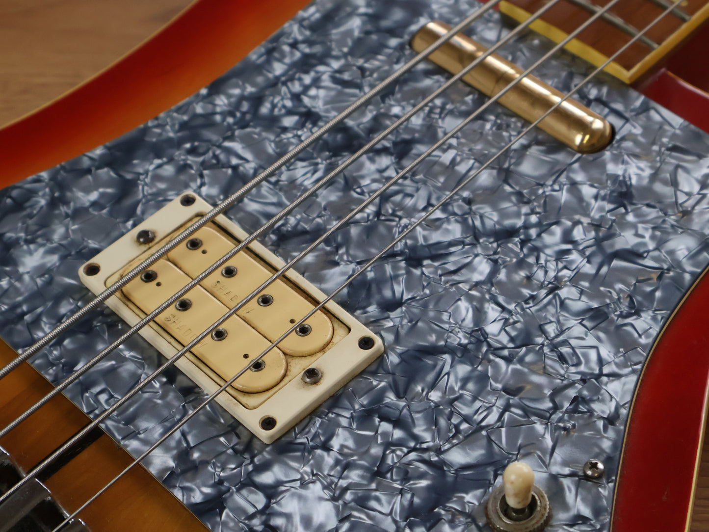 1970's Emperador Japan "4001" Bass (Fireglo)