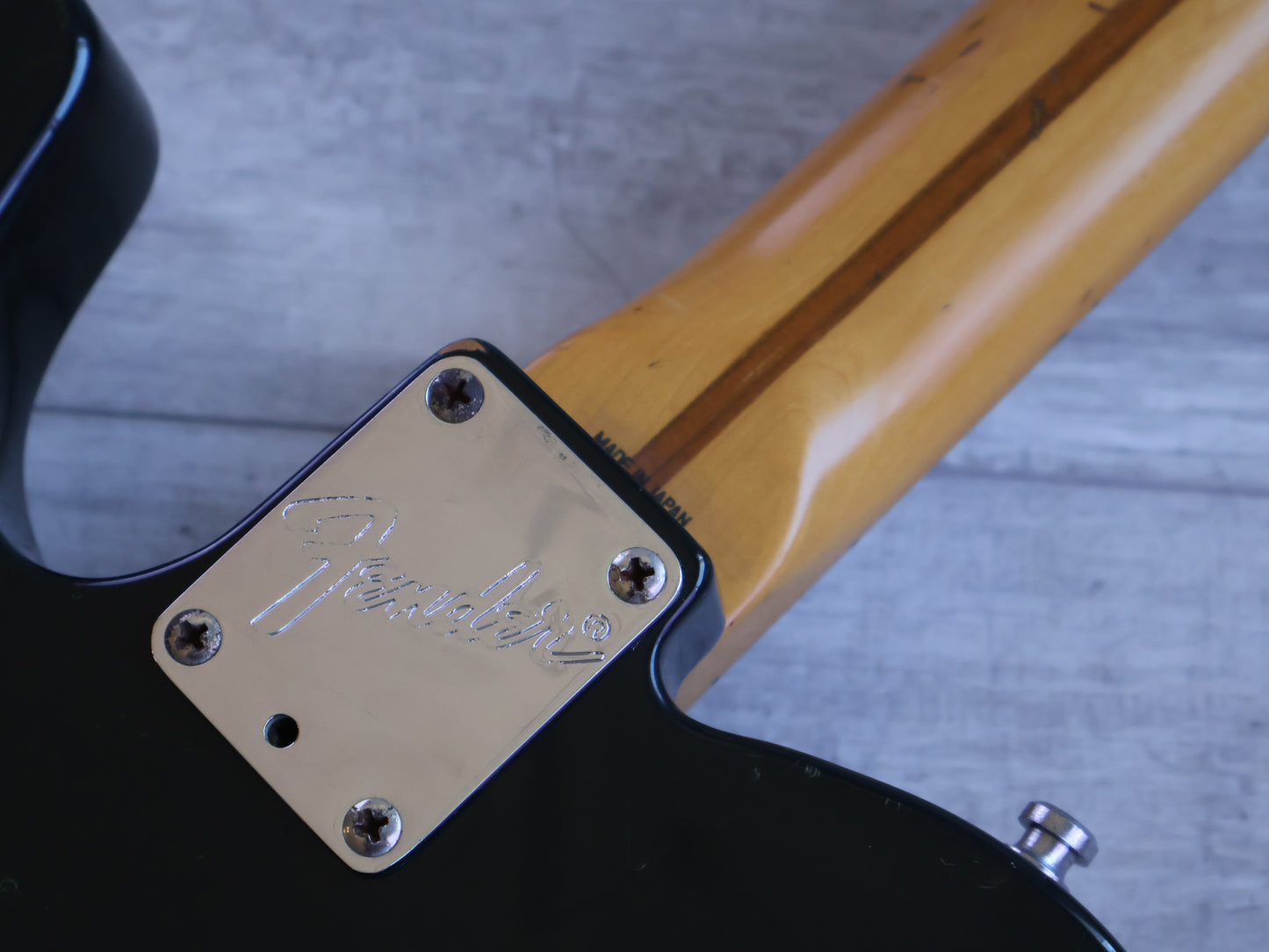 1983 Fender Japan "Dan Smith" Standard Elite Telecaster (Black)