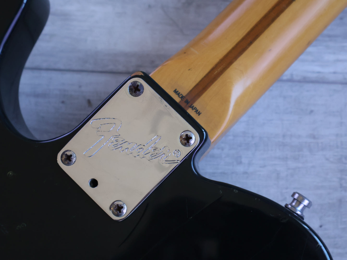 1983 Fender Japan "Dan Smith" Standard Elite Telecaster (Black)