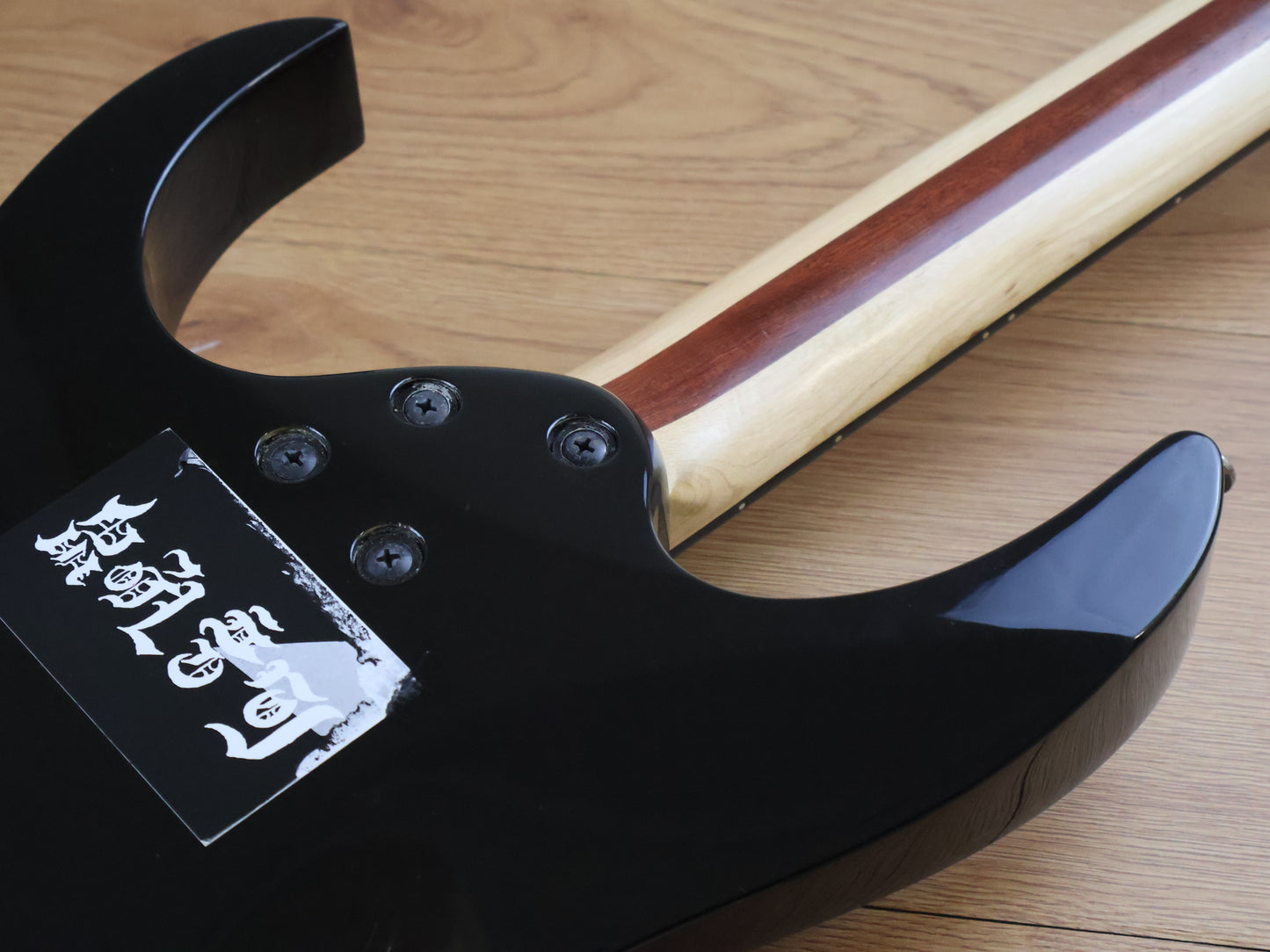 2015 Ibanez RGIX20FESM Iron Label (Foggy Stained Black)