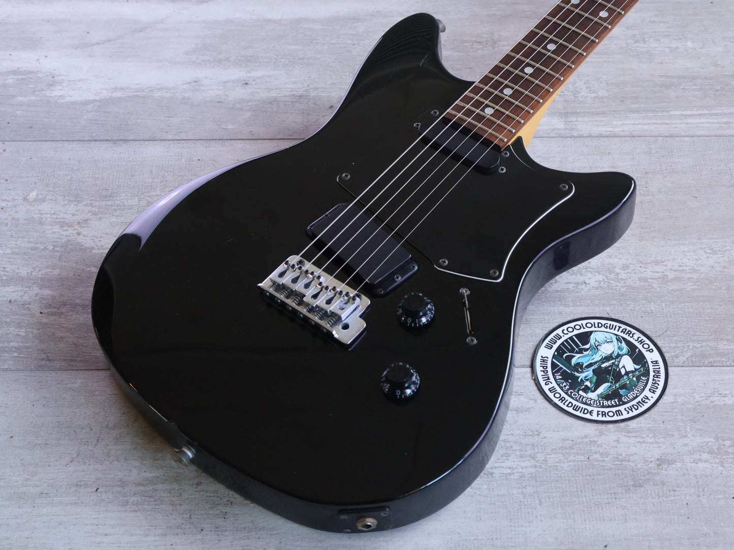 1990 Heartfield (by Fender Japan) RR-7 "Rock and Roll" (Black)
