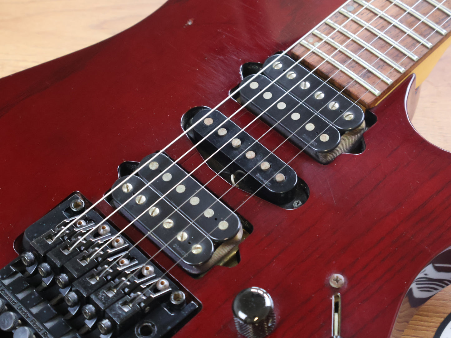 1997 Ibanez Japan RG1308 HSH Superstrat (Cherry Black)