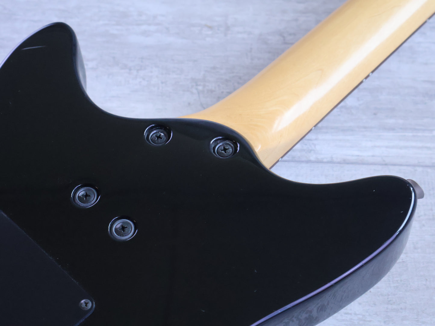 1990 Heartfield (by Fender Japan) RR-7 "Rock and Roll" (Black)