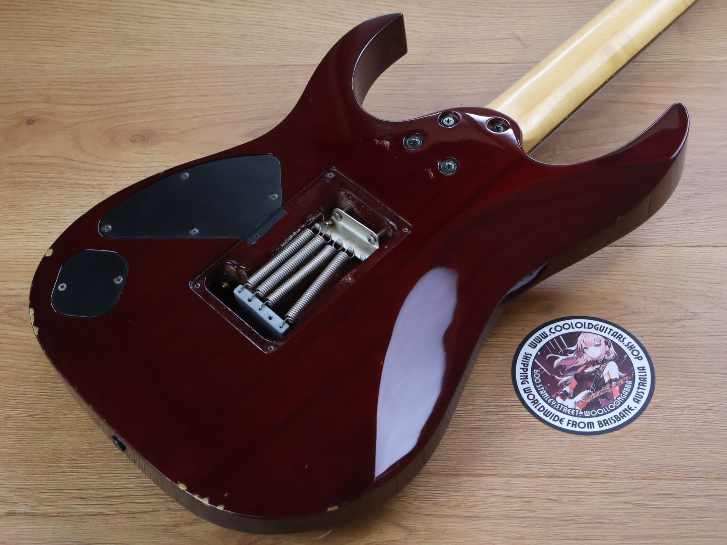 1997 Ibanez Japan RG1308 HSH Superstrat (Cherry Black)