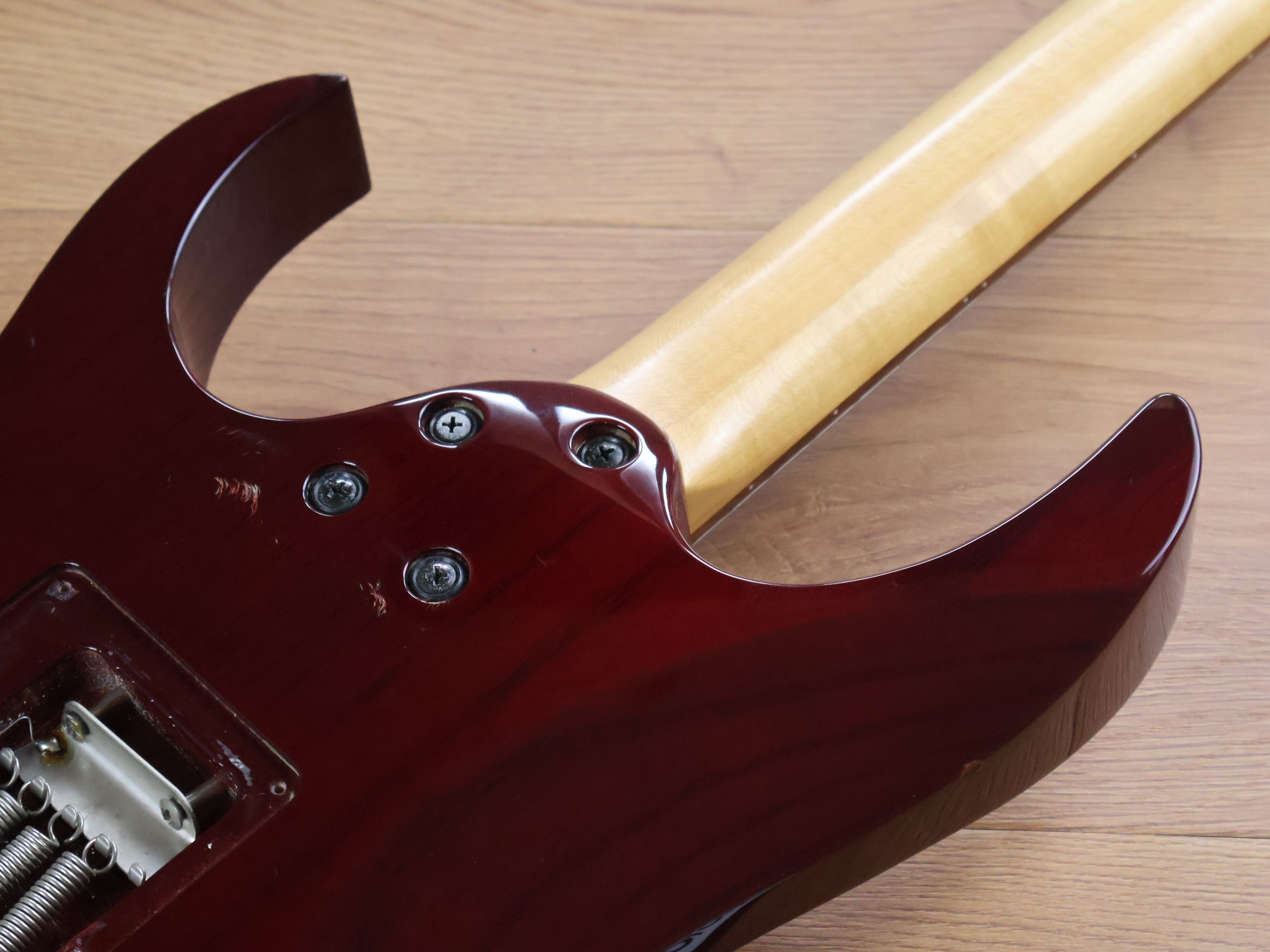 1997 Ibanez Japan RG1308 HSH Superstrat (Cherry Black) – Cool Old