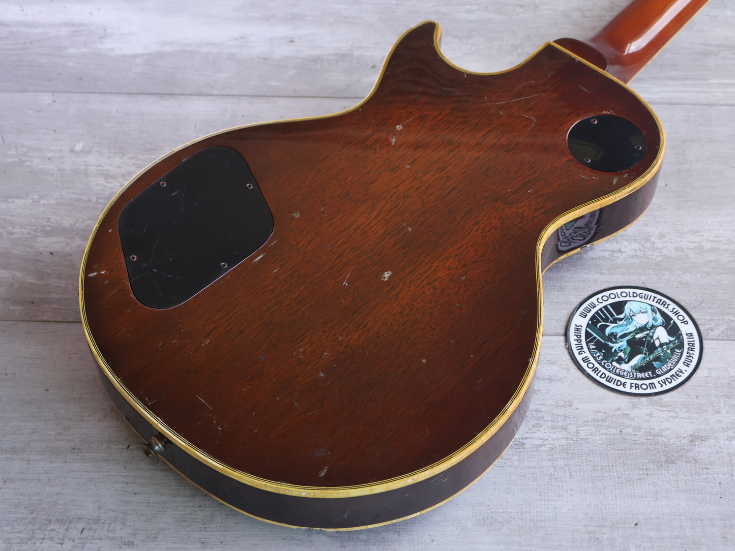1978 Aria Pro II Japan LC-600 Les Paul Custom (Violin Finish)