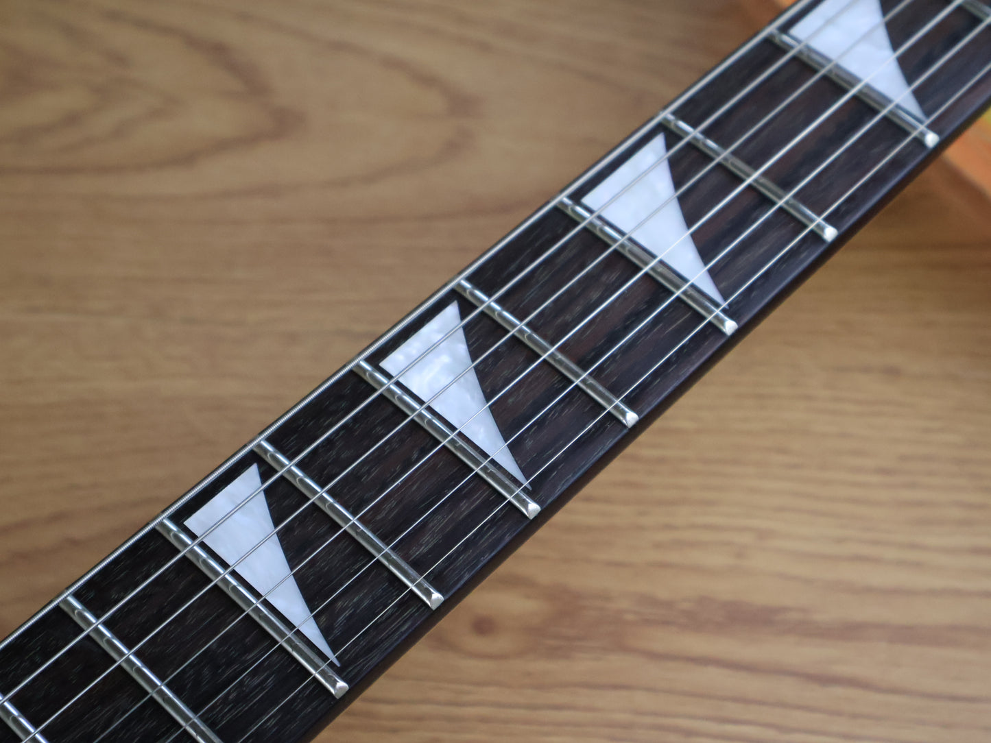 2007 Jackson Japan RR Rhoads Flying V (White w/Pinstripes)