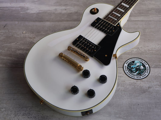 1990 Greco Japan EGC-90 Les Paul Custom (Alpine White)