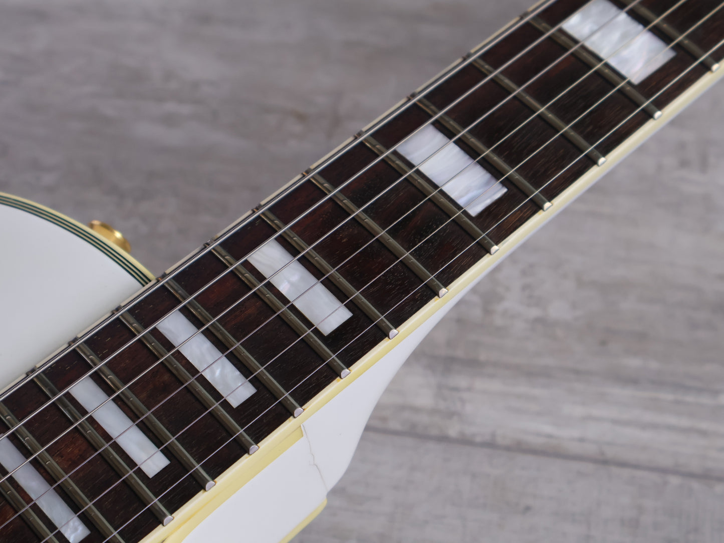 1990 Greco Japan EGC-90 Les Paul Custom (Alpine White)