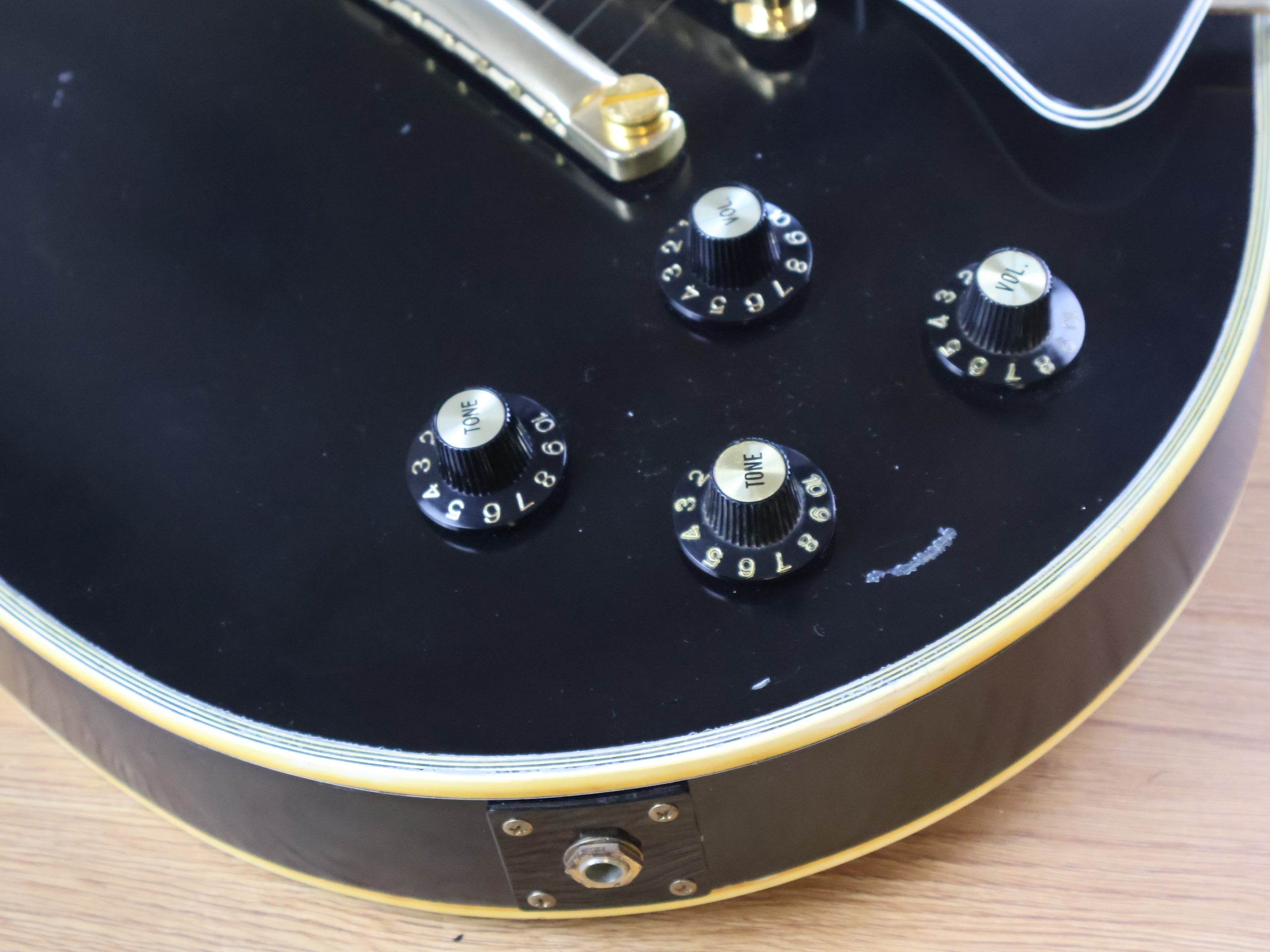1990 Greco Japan EGC-480 Les Paul Custom (Ebony) – Cool Old Guitars