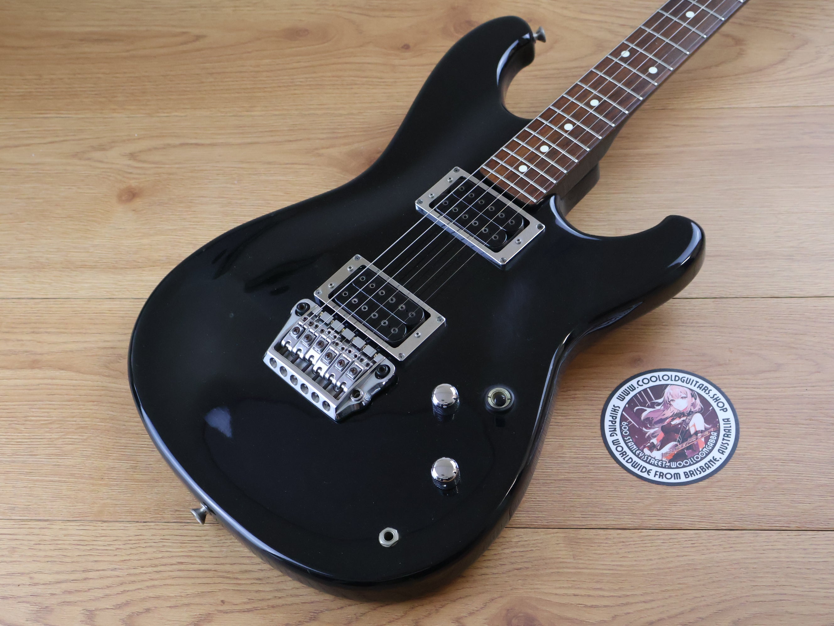 1983 Ibanez Japan RS400 Roadstar II (Black) – Cool Old Guitars