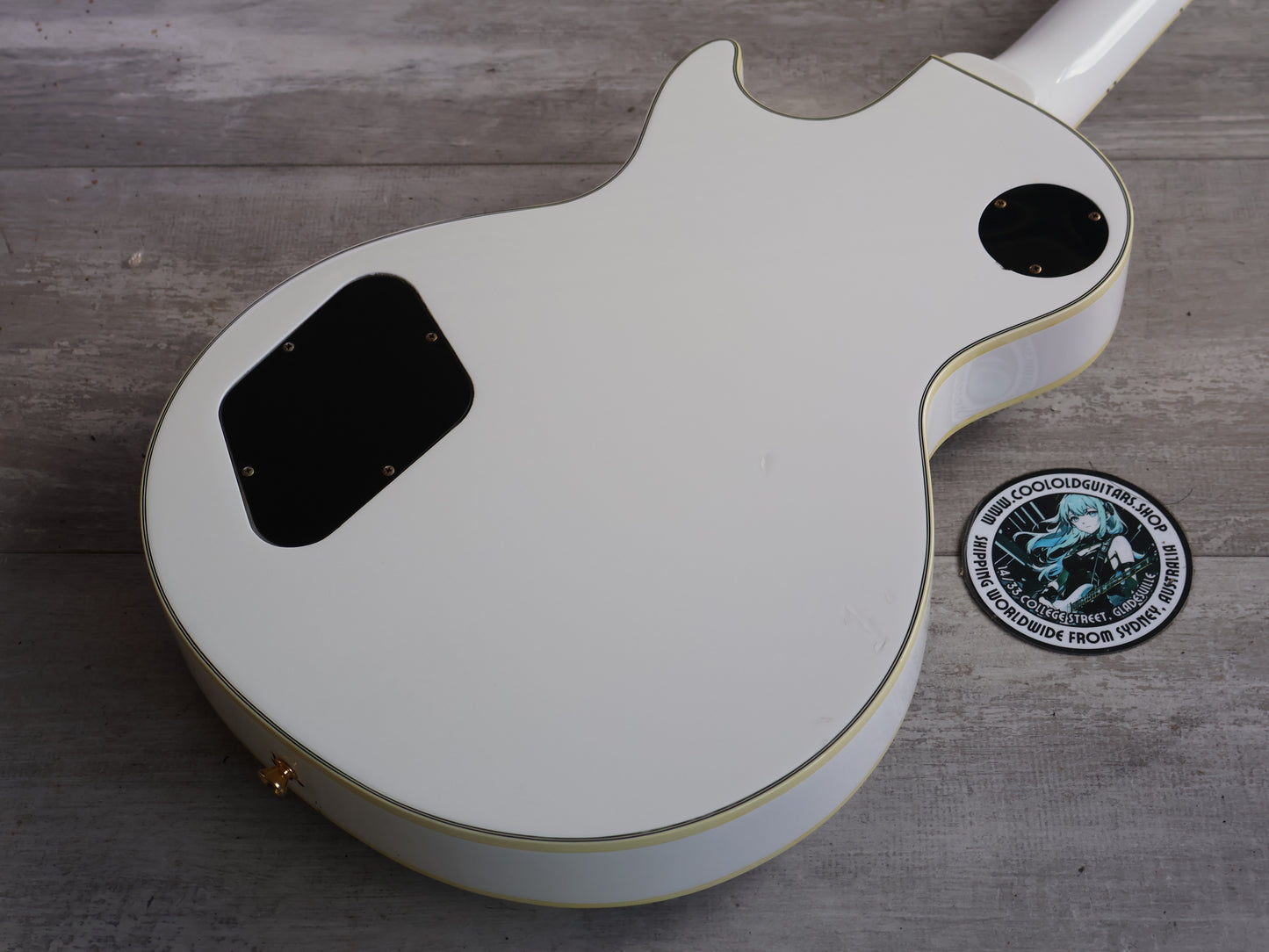 1990 Greco Japan EGC-90 Les Paul Custom (Alpine White)