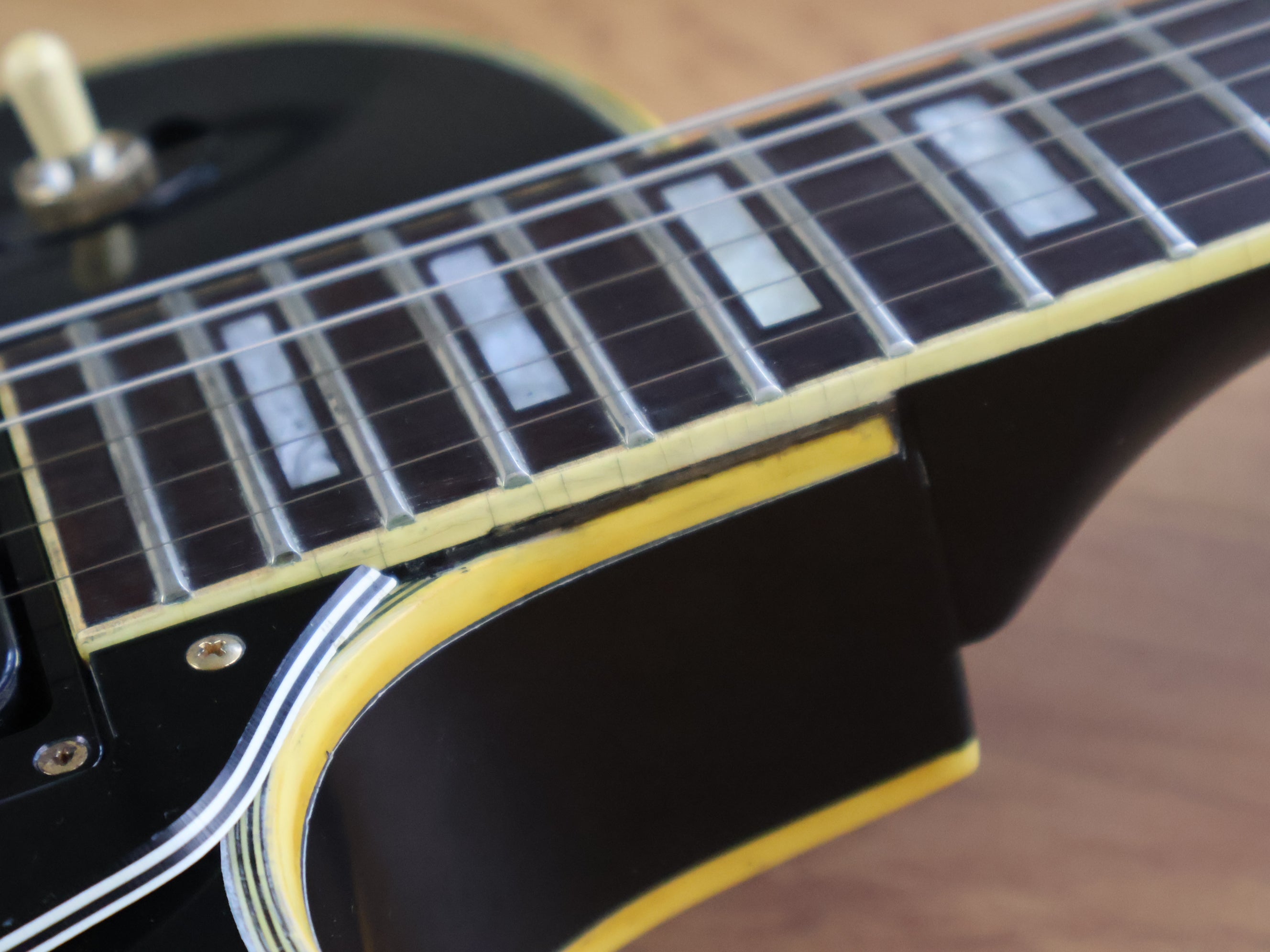 1990 Greco Japan EGC-480 Les Paul Custom (Ebony) – Cool Old Guitars