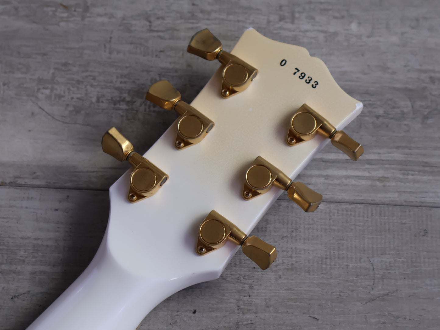 1990 Greco Japan EGC-90 Les Paul Custom (Alpine White)