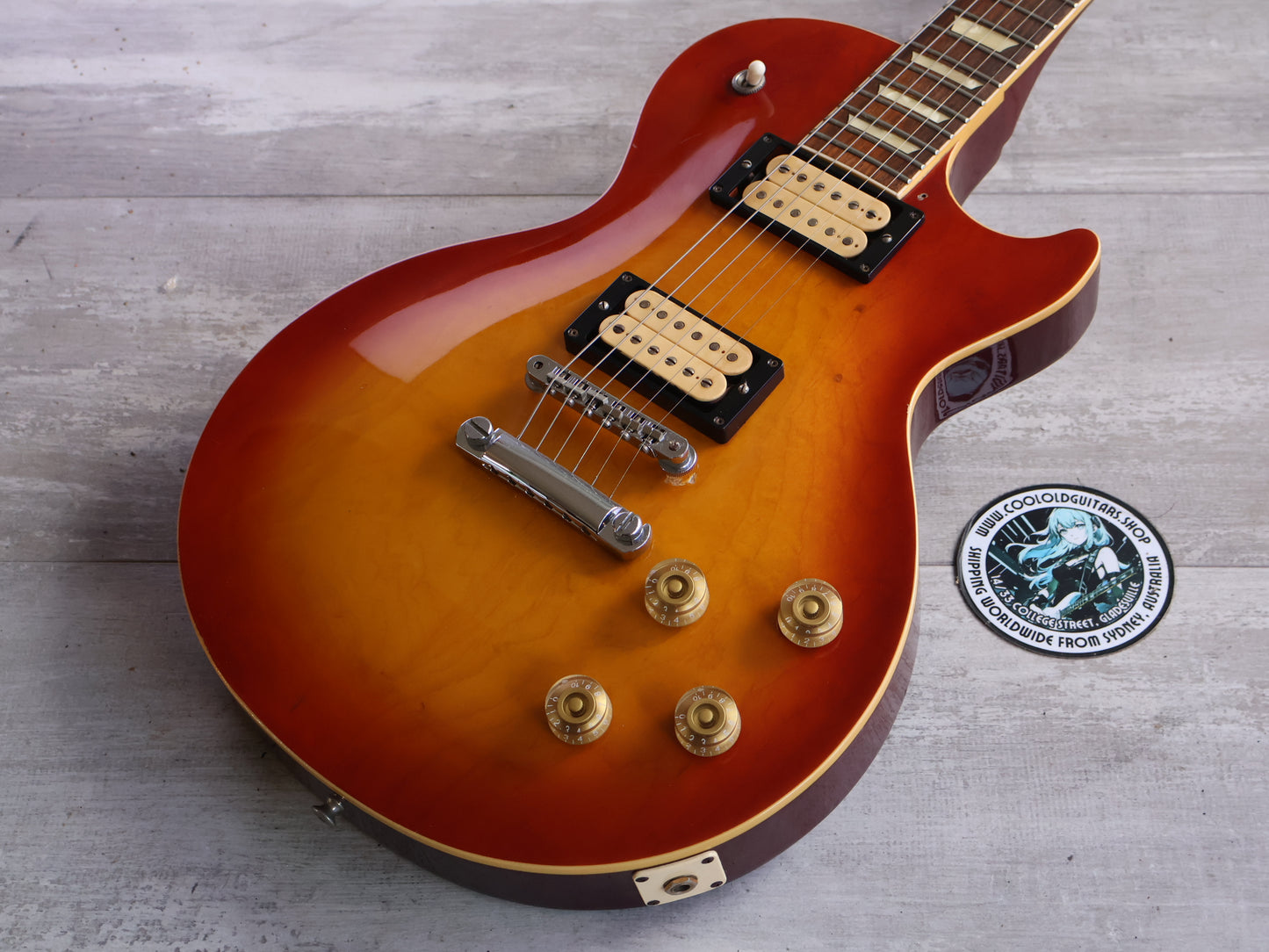 1978 Fernandes Japan FLG-60 Super Grade Les Paul Standard (Sunburst)