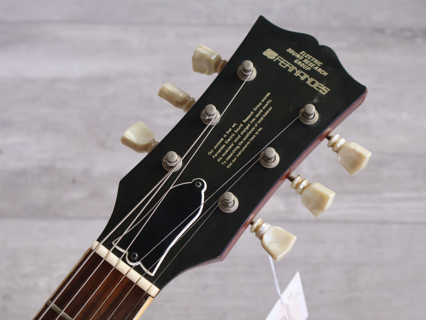1978 Fernandes Japan FLG-60 Super Grade Les Paul Standard (Sunburst)