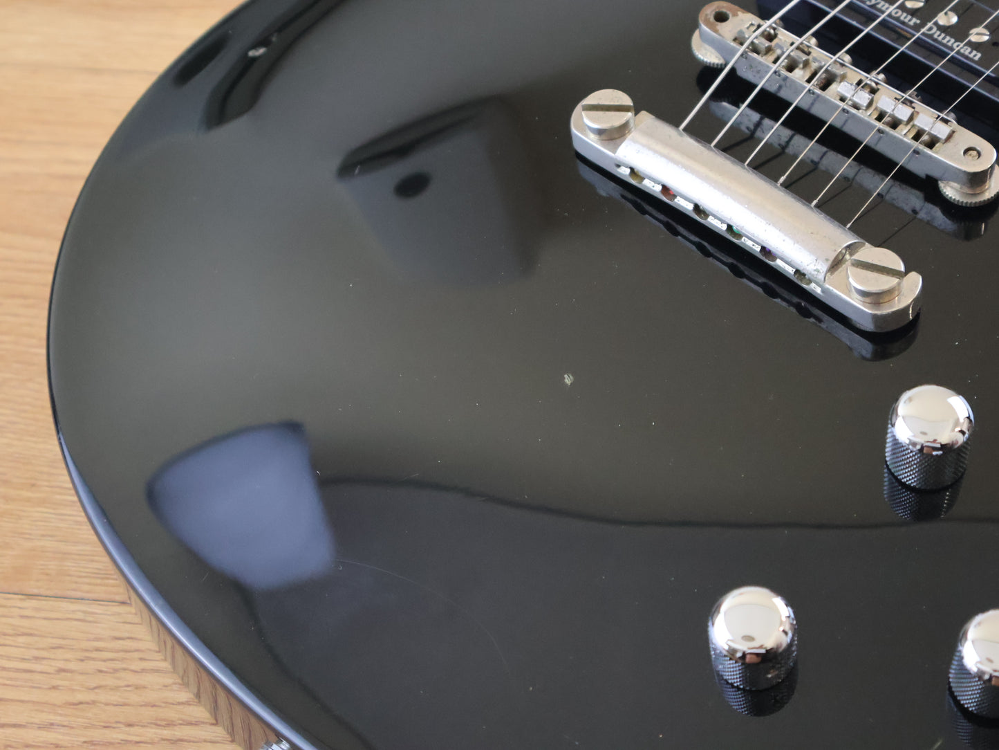 2008 ESP Japan Custom Takada Artist Build 24 Fret Les Paul (Black)