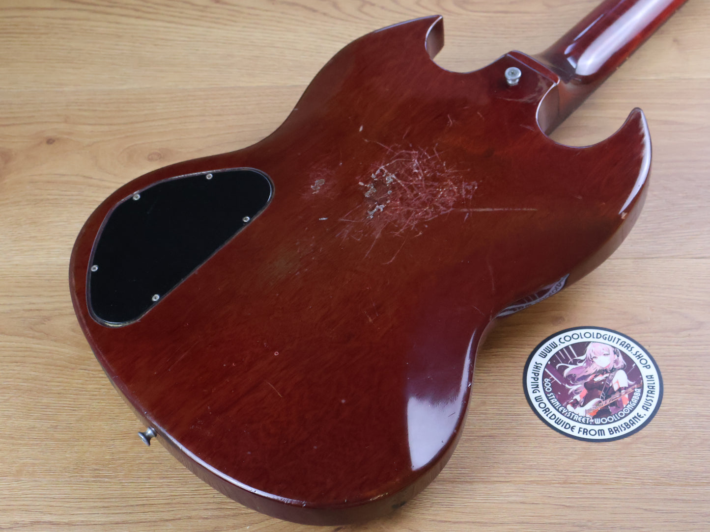 1995 Gibson USA EB-3 SG Bass (Faded Cherry Red)