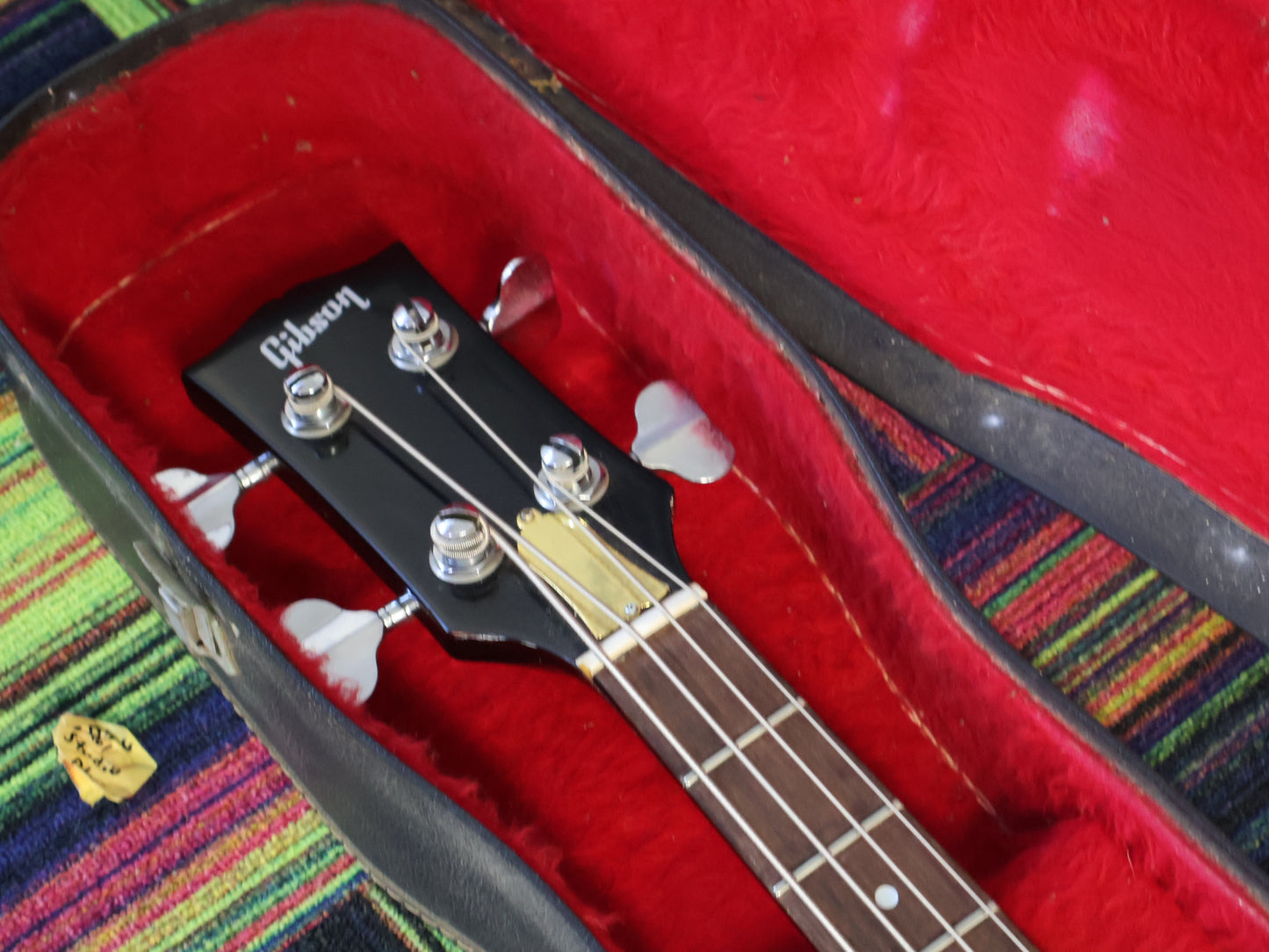 1995 Gibson USA EB-3 SG Bass (Faded Cherry Red)