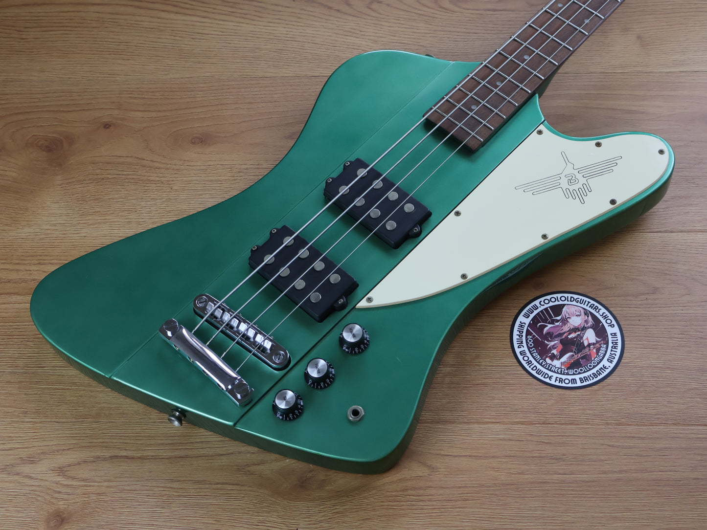 1990's Brian (by Bacchus Japan) Thunderbird Bass (Ocean Turquoise)