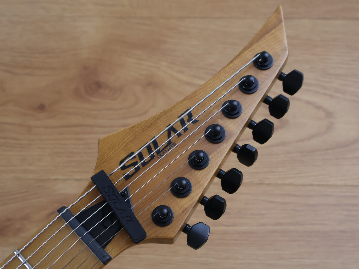 Solar AB1.7BOP Artist Limited Edition 7-String w/Evertune (Black Open Pore)