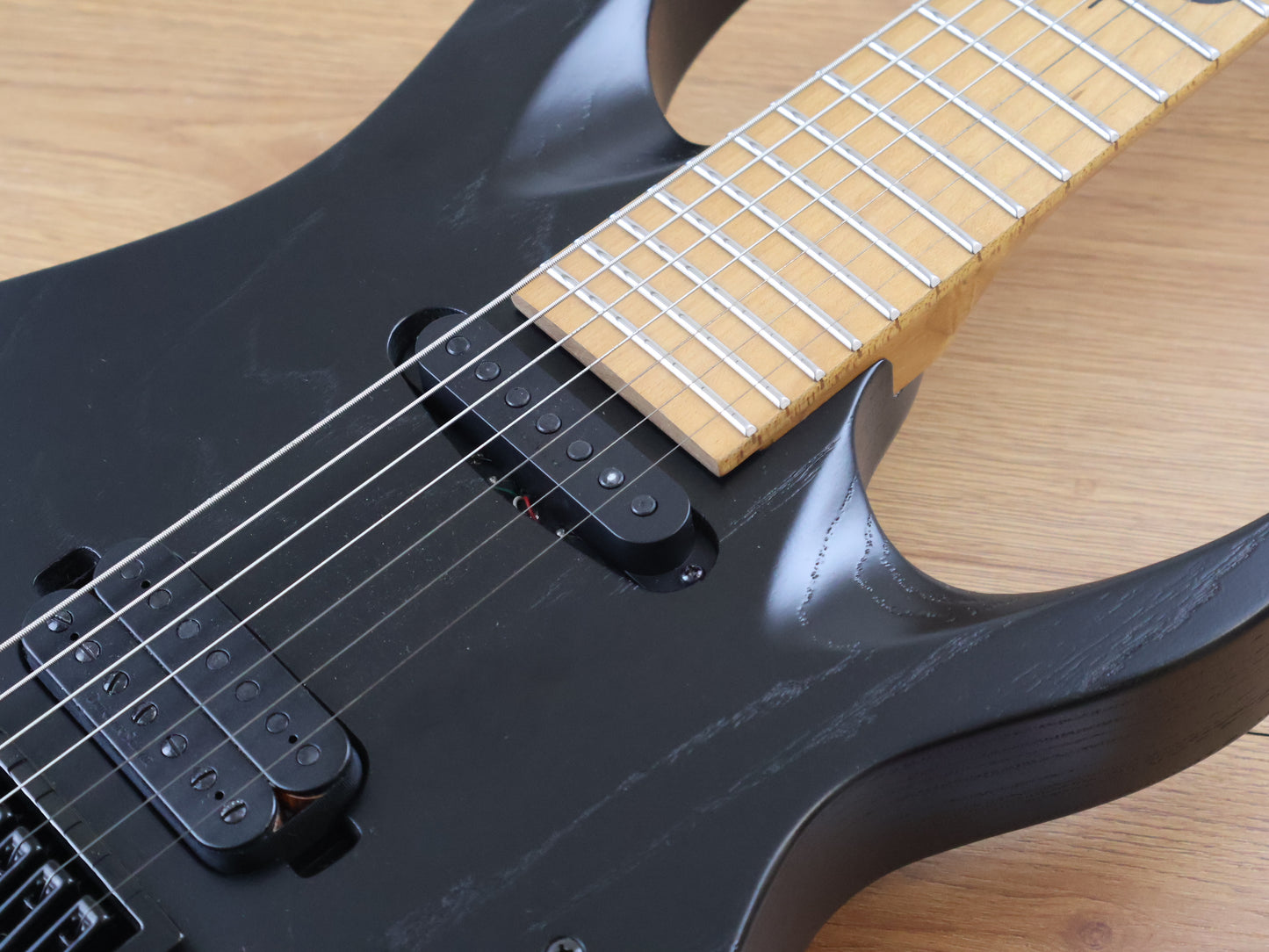 Solar AB1.7BOP Artist Limited Edition 7-String w/Evertune (Black Open Pore)