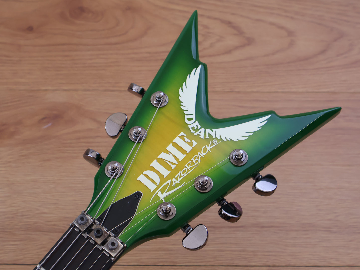 2007 Dean Korea RZR255 Dimebag Model Razorback V (Dime Slime)