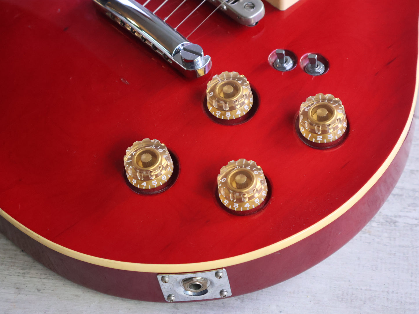 1981 Aria Pro II (Matsumoku) PE-R60 Single Cutaway (Red)