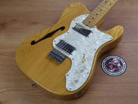 1976 Westminster TE-400N Thinline Telecaster (Natural)