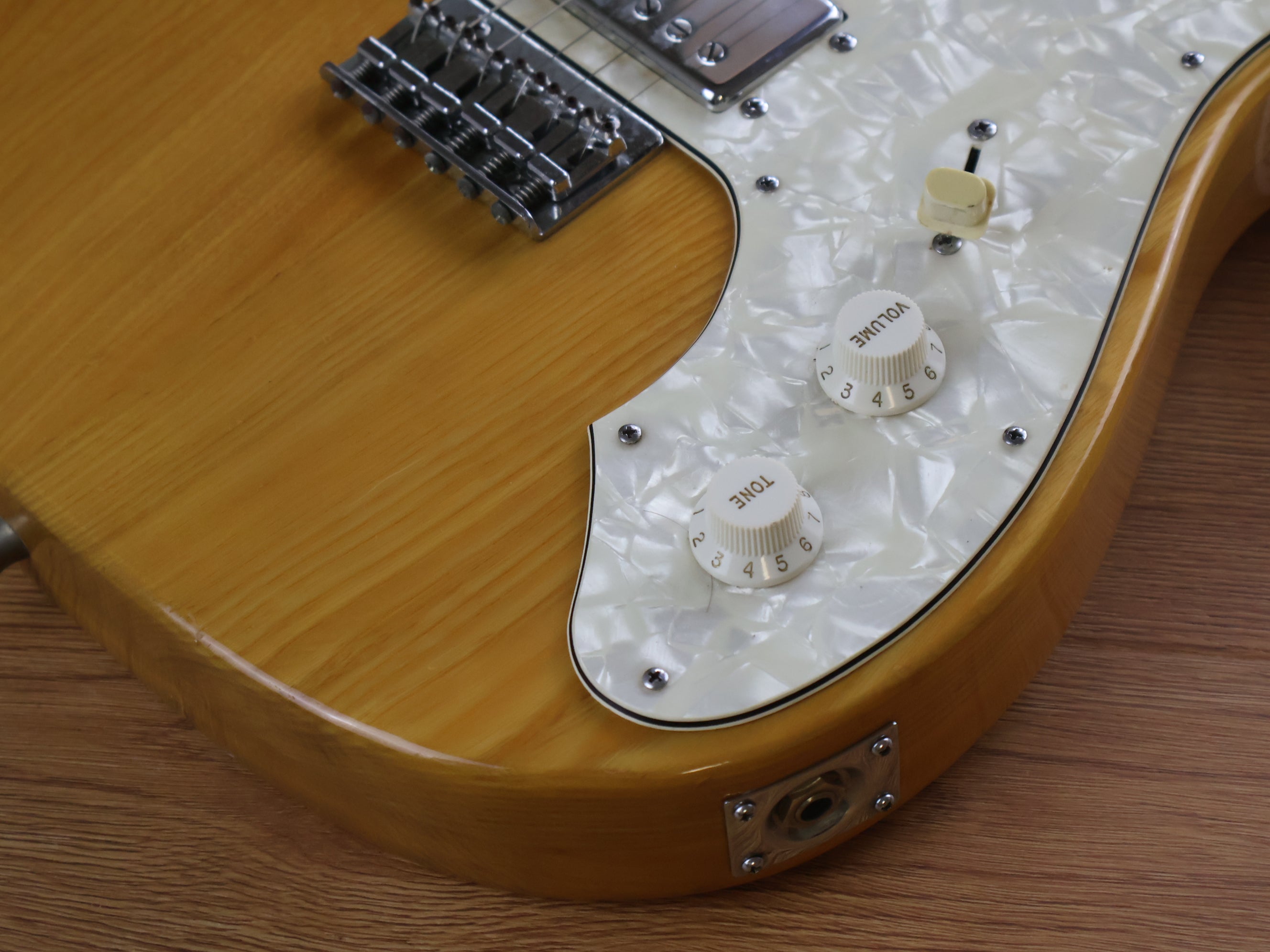 1976 Westminster TE-400N Thinline Telecaster (Natural) – Cool Old
