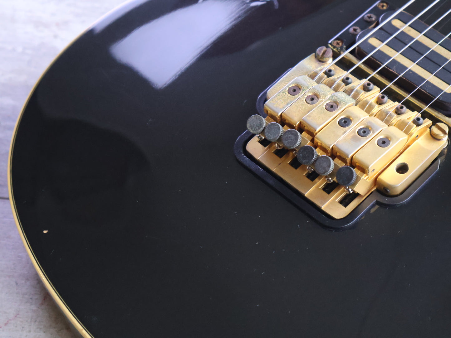 1987 Yamaha Japan SFX-I Kyoji Yamamoto Artist Model (Black Pearl)
