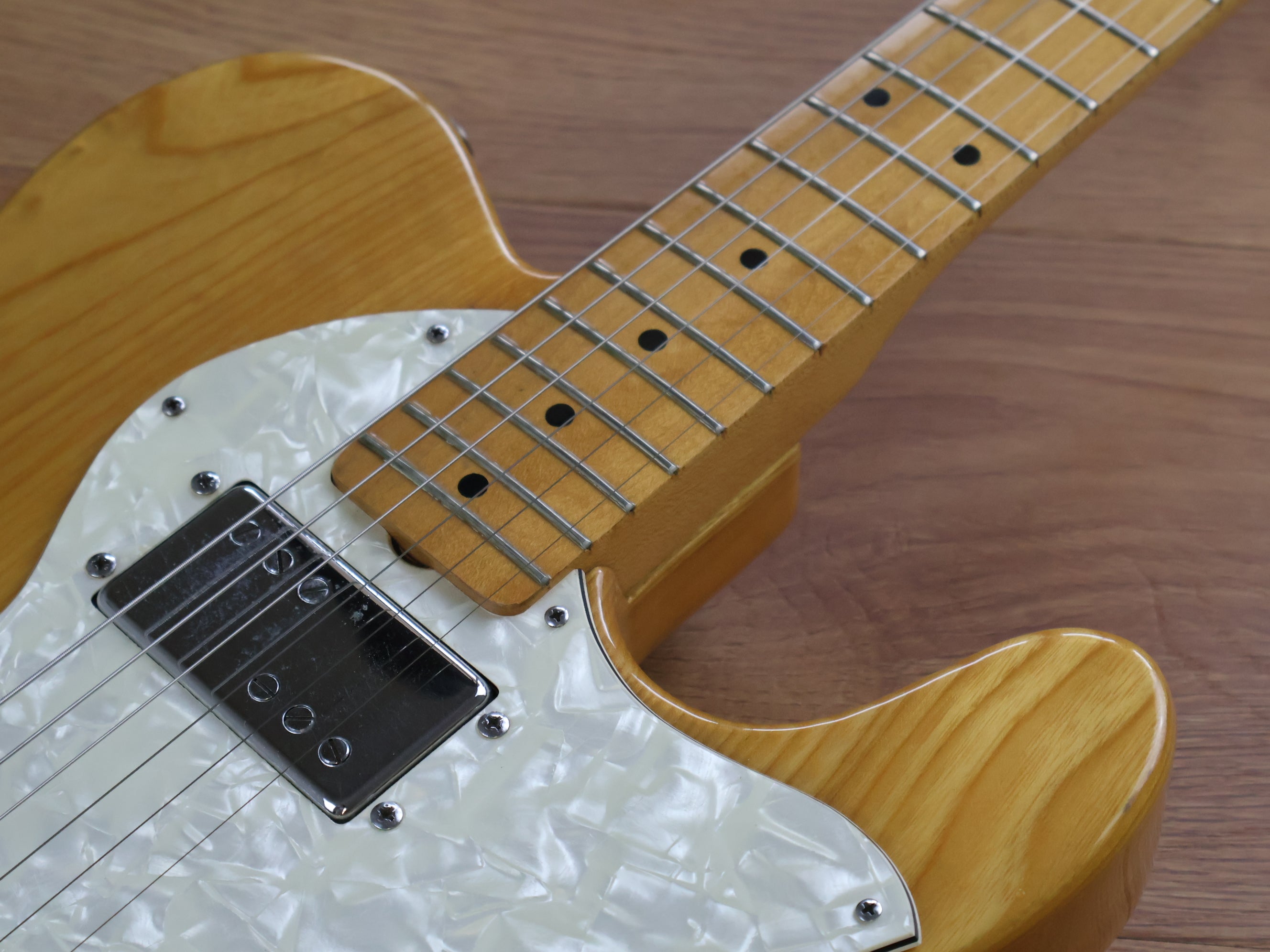 1976 Westminster TE-400N Thinline Telecaster (Natural) – Cool Old