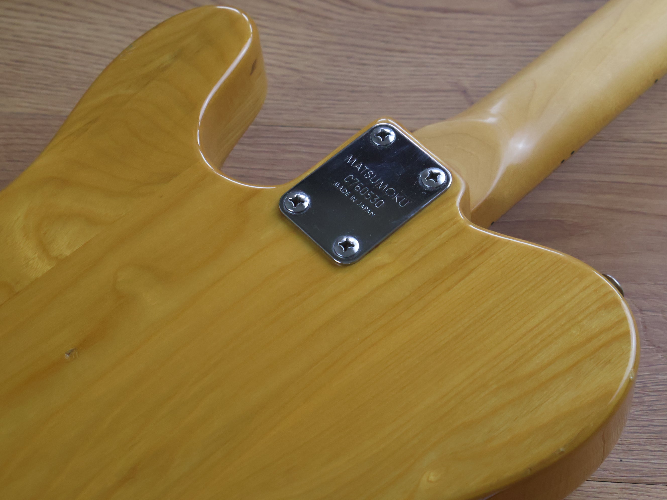 1976 Westminster TE-400N Thinline Telecaster (Natural) – Cool Old