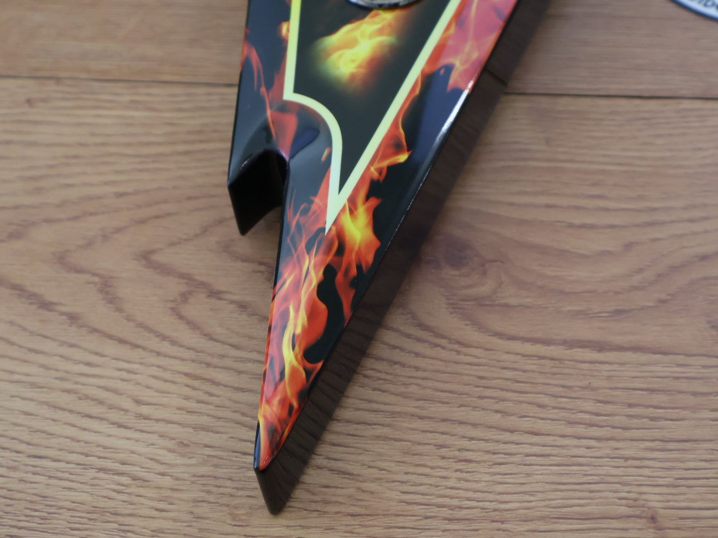 2007 Dean Korea Dimebag Model Razorback V (Explosion)