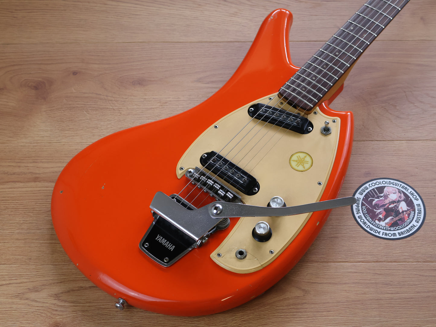 1969 Yamaha Japan SG2C "Flying Banana" (Faded Persimmon Red)