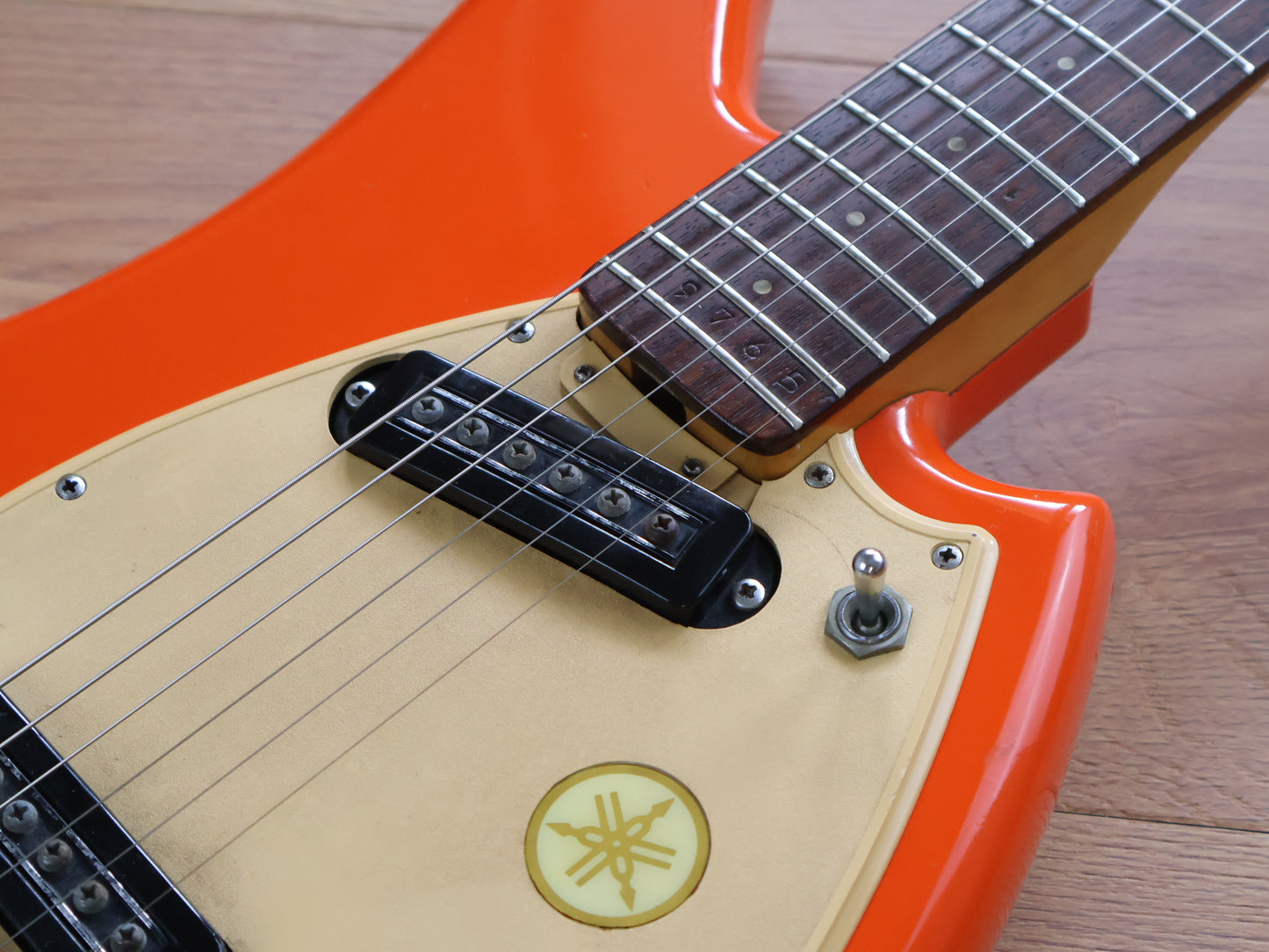 1969 Yamaha Japan SG2C "Flying Banana" (Faded Persimmon Red)