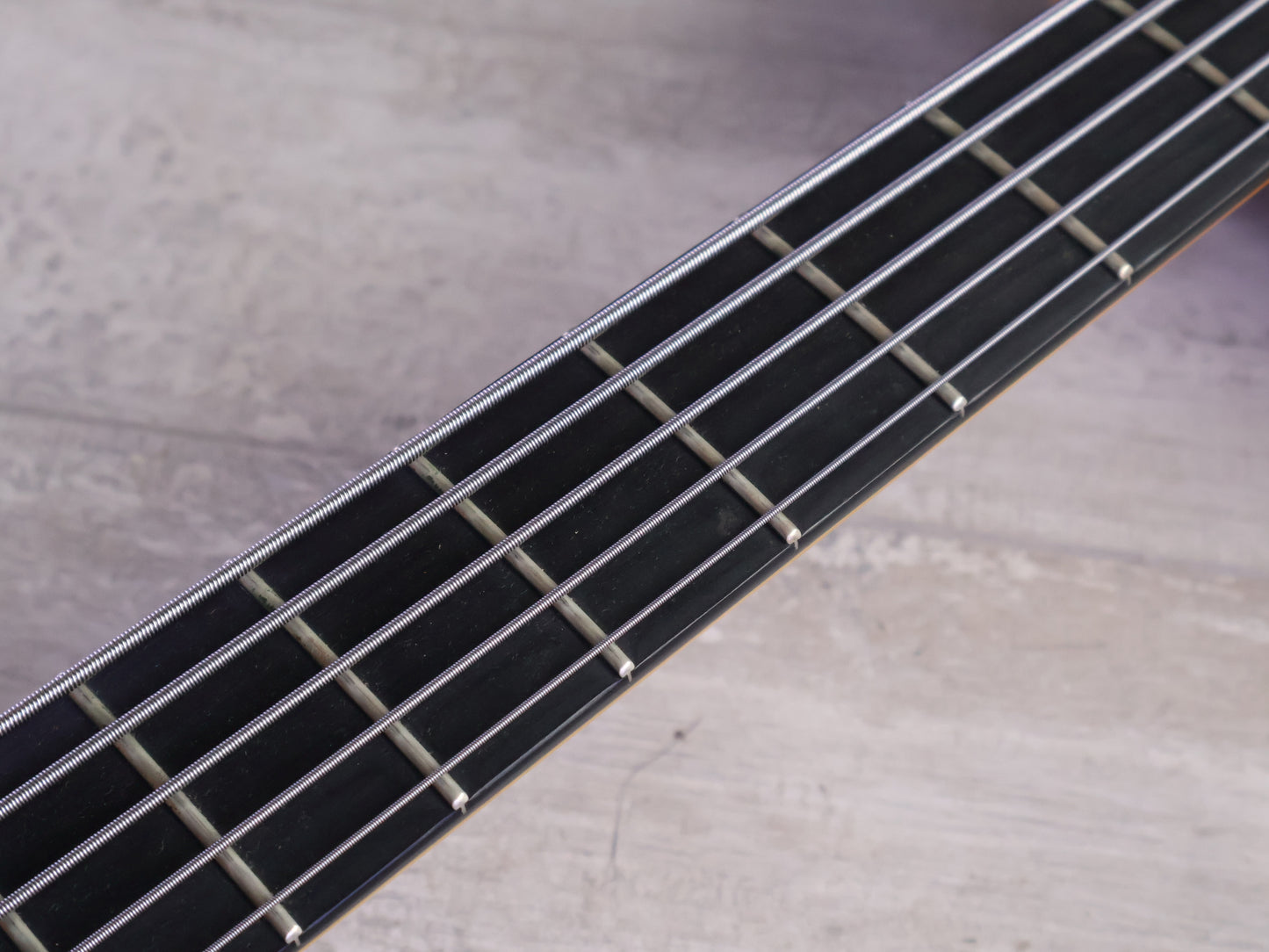 1990's ESP Japan GP-II Custom Order Neckthrough 5-String Bass w/Alembic (Natural)
