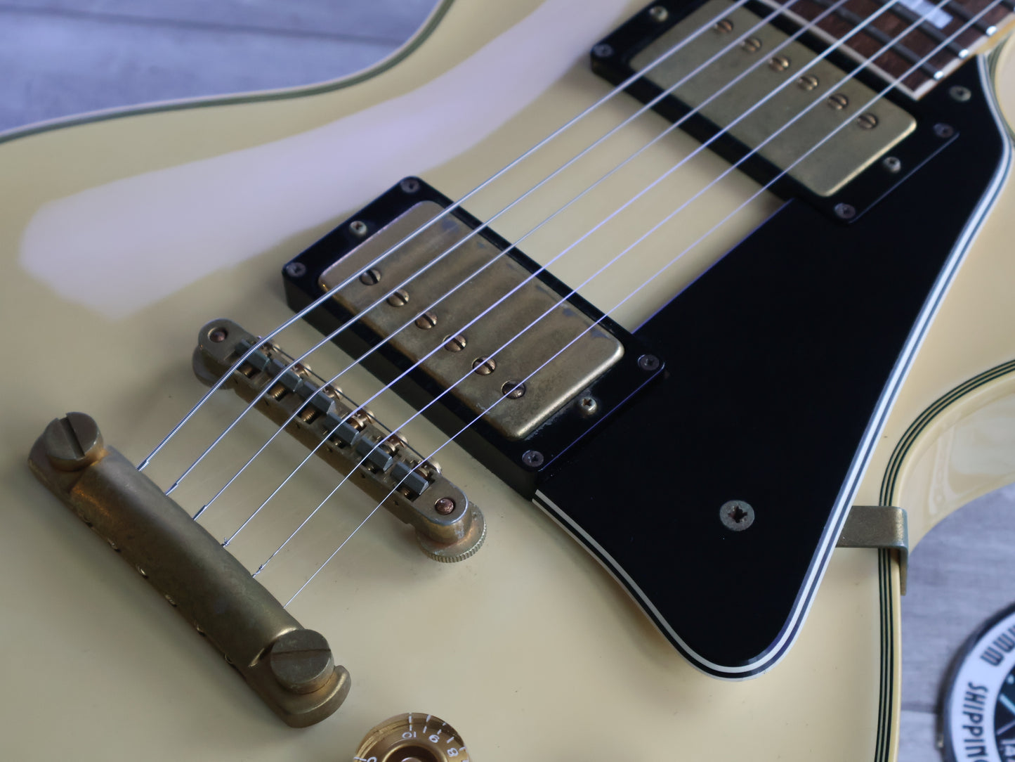 1988 Greco Japan EGC68-60 Les Paul Custom (Vintage White)