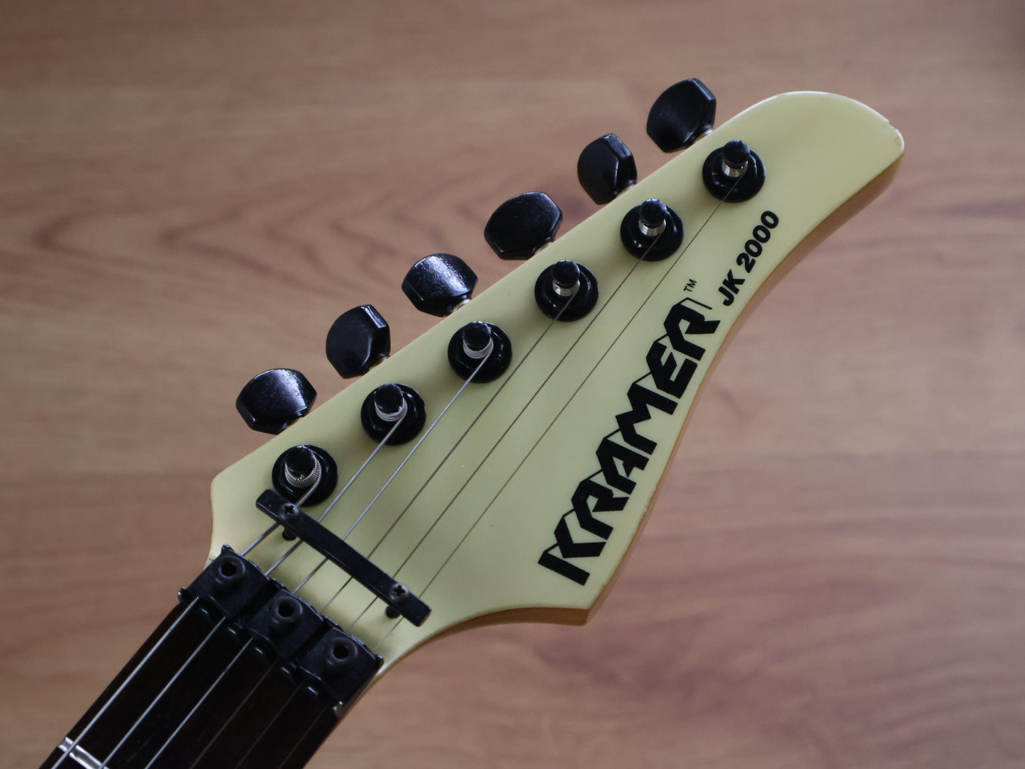 1986 Kramer Japan JK2000 Superstrat w/Floyd Rose (Aged White)