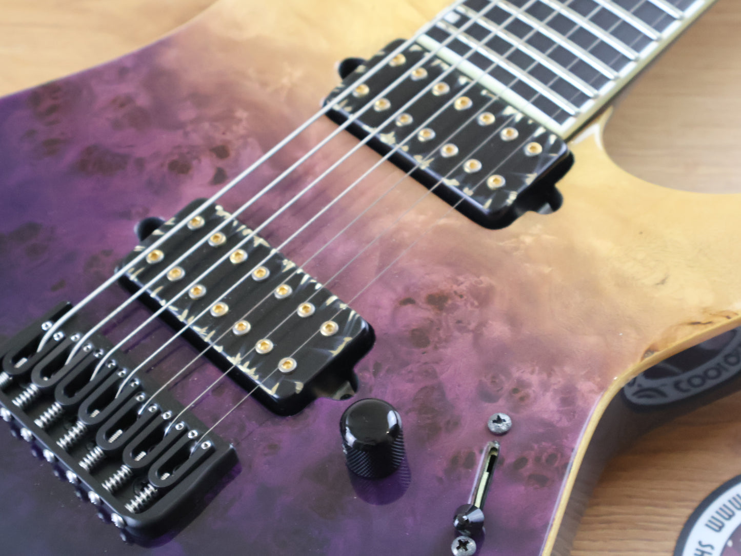 2022 E-II Japan (by ESP) M-II Seven 7-String Horizon (Purple Natural Fade)