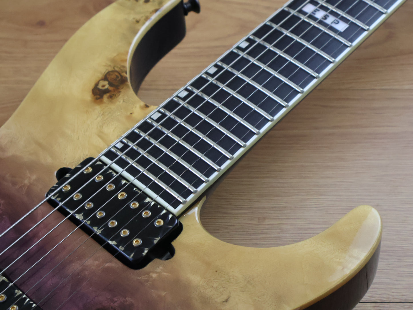 2022 E-II Japan (by ESP) M-II Seven 7-String Horizon (Purple Natural Fade)