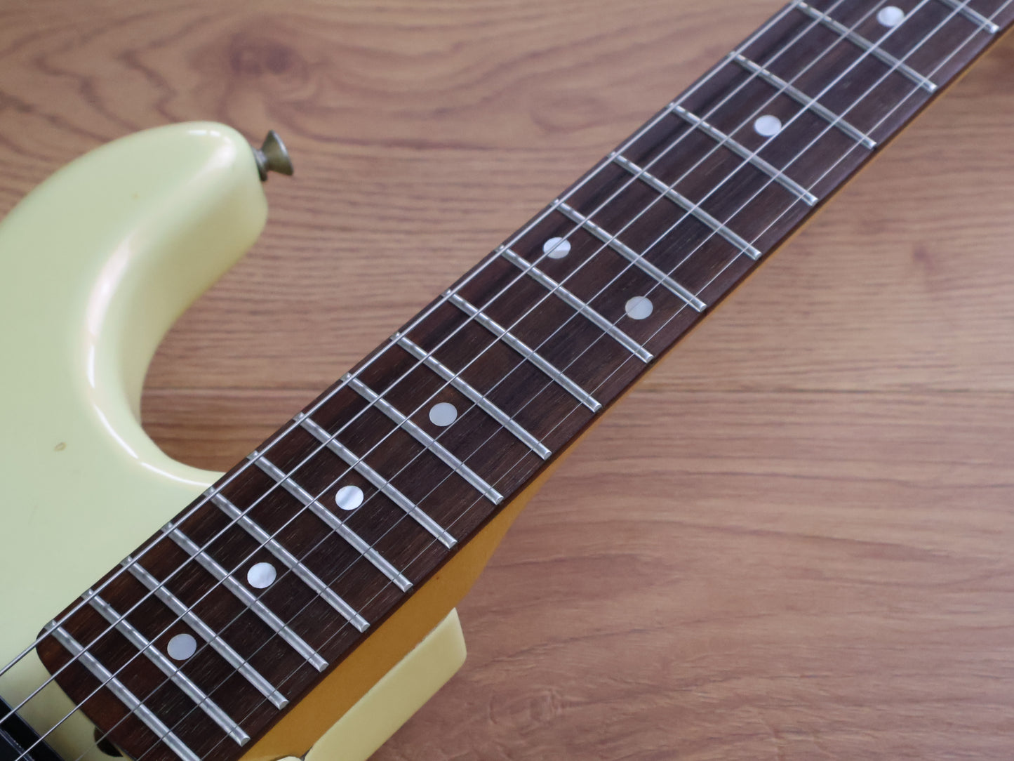 1986 Kramer Japan JK2000 Superstrat w/Floyd Rose (Aged White)